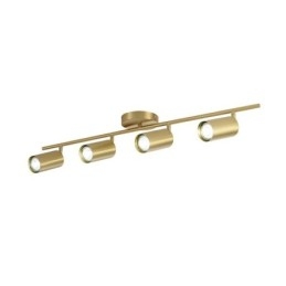 Lampada da soffitto a filo in ottone stile nordico GU10 1/2/3/4 luci