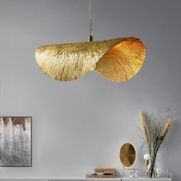 Lampada a sospensione classica in ottone, 1 luce, E26/E27, catena regolabile