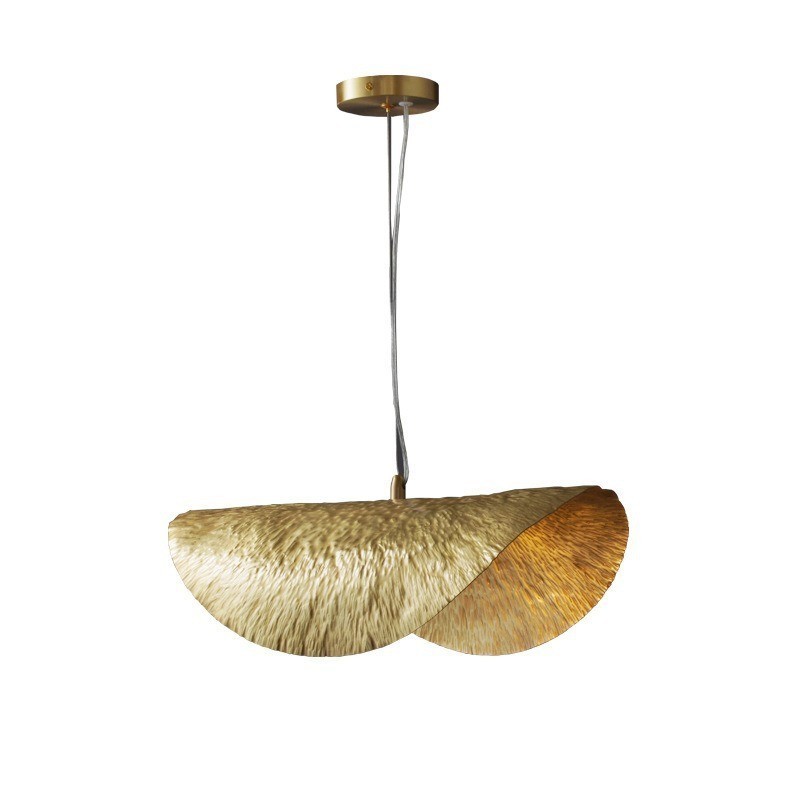 Lampada a sospensione classica in ottone, 1 luce, E26/E27, catena regolabile
