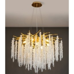 Lampadario moderno in cristallo