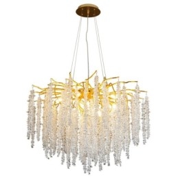 Lampadario moderno in cristallo