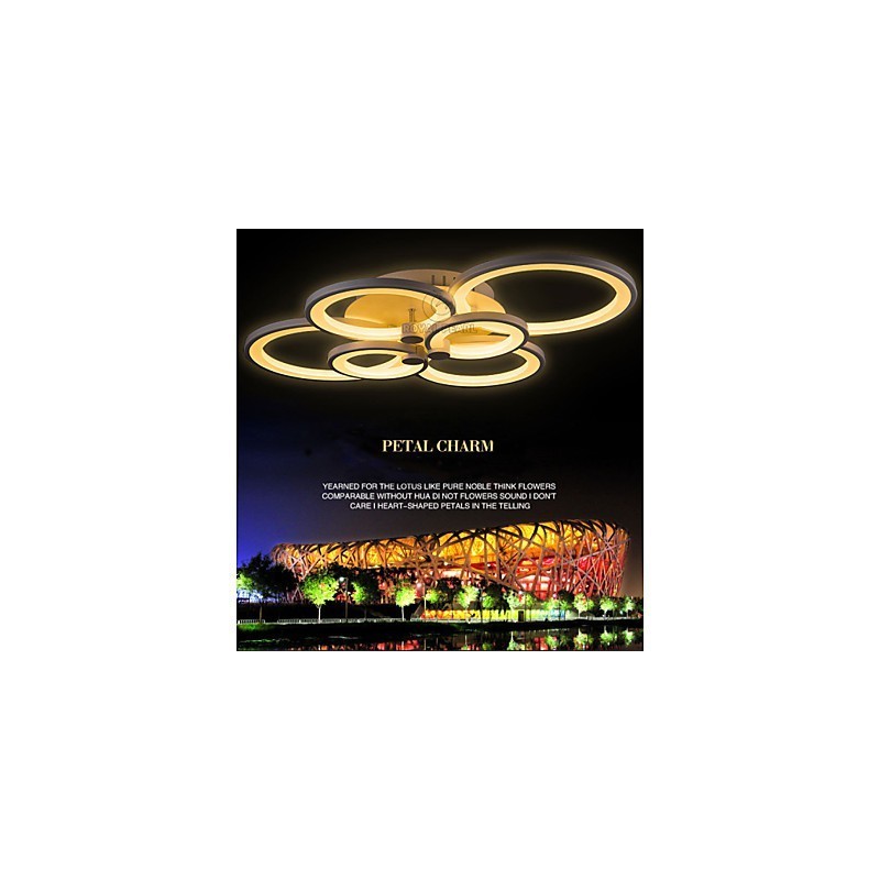 Lampada a sospensione in acrilico dal design moderno
