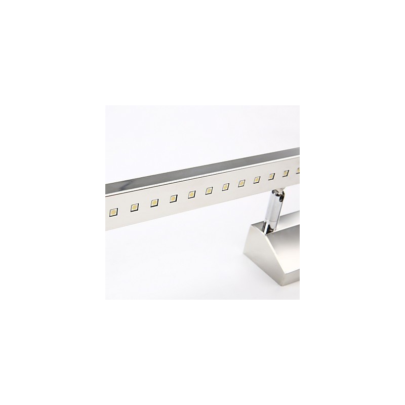 Lampada da bagno moderna contemporanea in metallo LED integrato