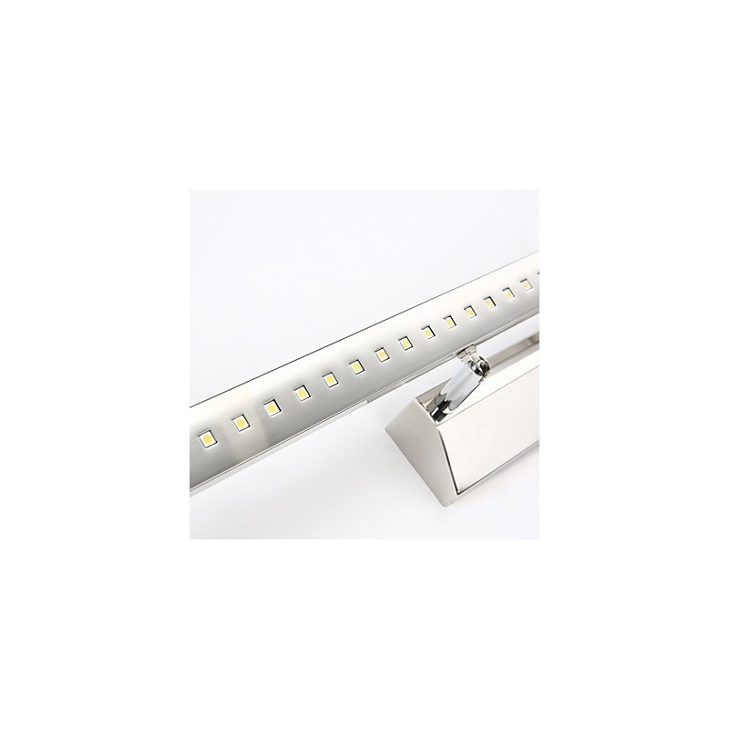 Lampada da bagno moderna contemporanea in metallo LED integrato