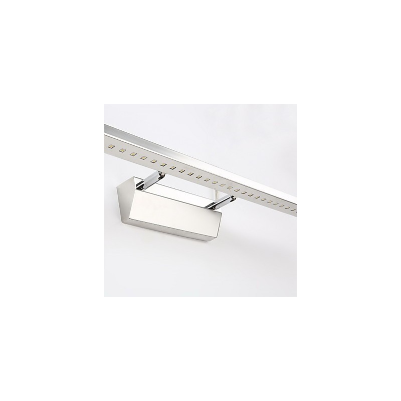 Lampada da bagno moderna contemporanea in metallo LED integrato