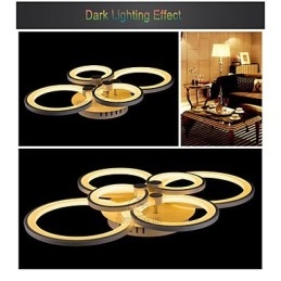 Lampada a sospensione in acrilico dal design moderno