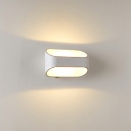 Applique da parete a filo in metallo LED integrato 4W