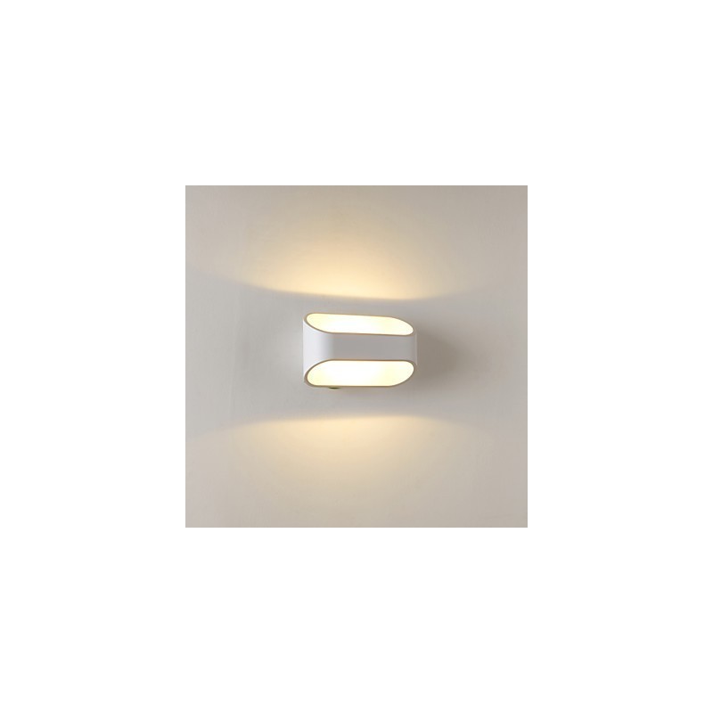 Applique da parete a filo in metallo LED integrato 4W