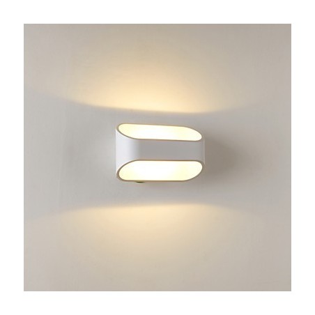 Applique da parete a filo in metallo LED integrato 4W
