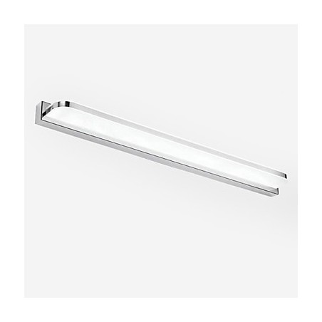 Applique da bagno Wall Washer Mini moderna contemporanea in metallo con LED integrato