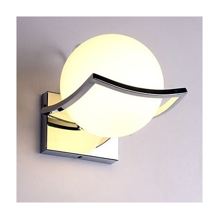 Applique da parete moderna contemporanea in metallo e vetro