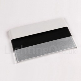 Applique da parete LED moderna in metallo IP44 per bagno, camera da letto e soggiorno