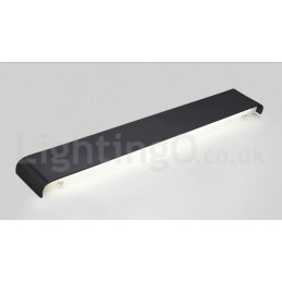 Applique da parete LED moderna in metallo IP44 per bagno, camera da letto e soggiorno
