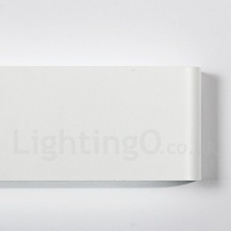 Applique da parete LED moderna in metallo IP44 per bagno, camera da letto e soggiorno