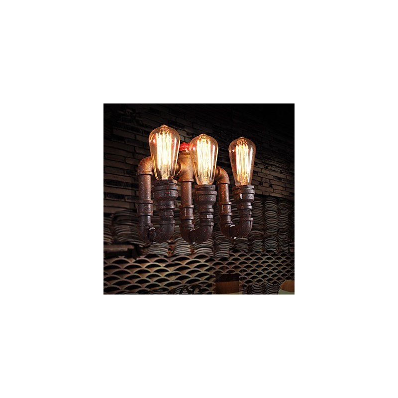 Applique da parete Mini Style rustica in metallo