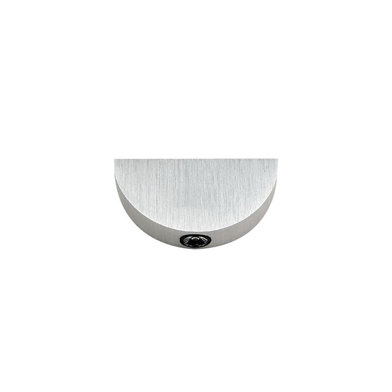 Applique da parete a filo Mini Style moderna contemporanea in metallo argento LED