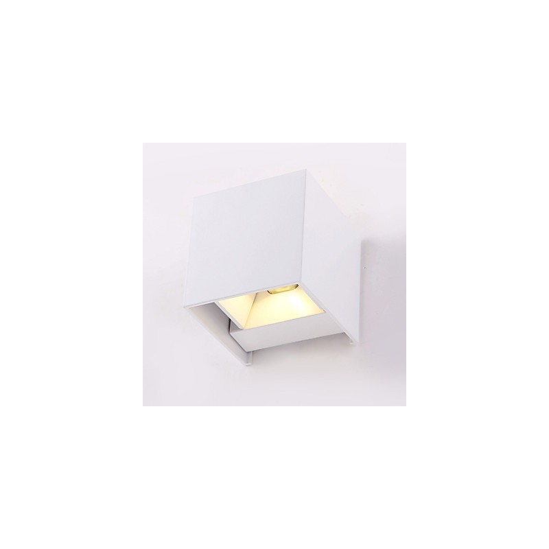 Applique da parete LED integrato 6W moderna in metallo