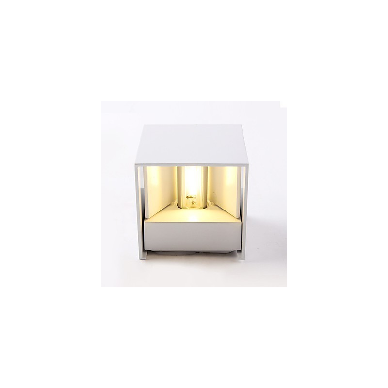 Applique da parete LED integrato 6W moderna in metallo