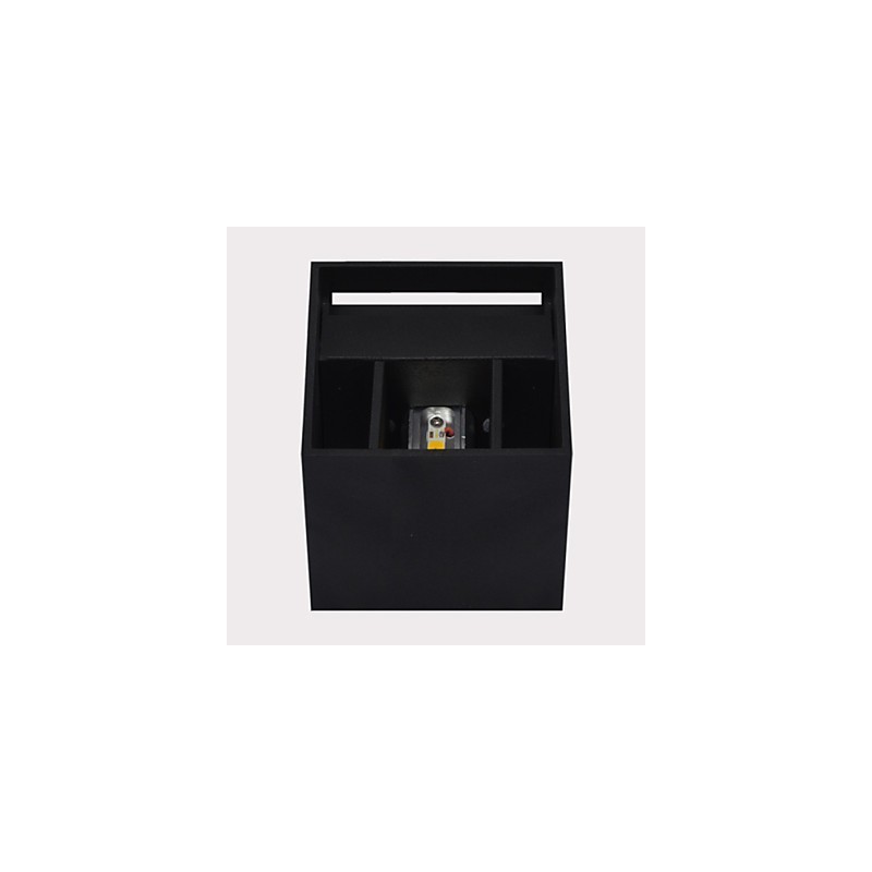 Applique da parete LED integrato 6W moderna in metallo
