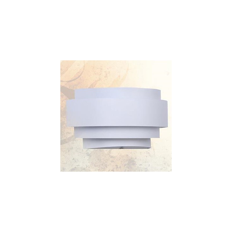 Applique da parete a filo LED multicolore bianca 15 x 12 x 25 cm