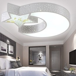Plafoniera a filo moderna contemporanea in metallo bianco LED 3 luci