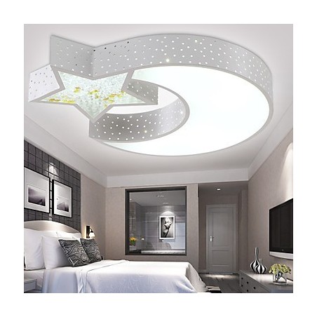 Plafoniera a filo moderna contemporanea in metallo bianco LED 3 luci