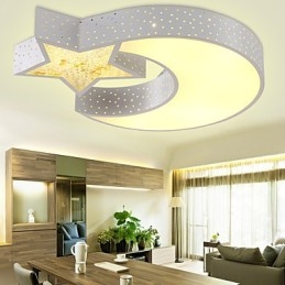 Plafoniera a filo moderna contemporanea in metallo bianco LED 3 luci