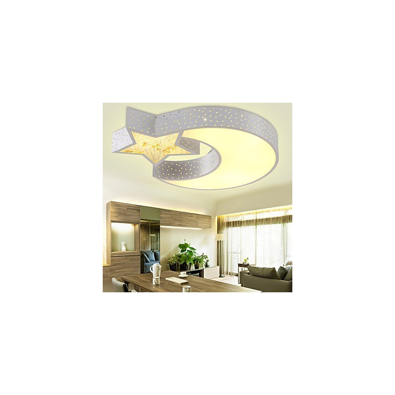 Plafoniera a filo moderna contemporanea in metallo bianco LED 3 luci