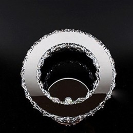 Applique da parete LED moderna contemporanea in metallo galvanizzato 19 cm