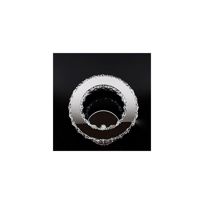 Applique da parete LED moderna contemporanea in metallo galvanizzato 19 cm