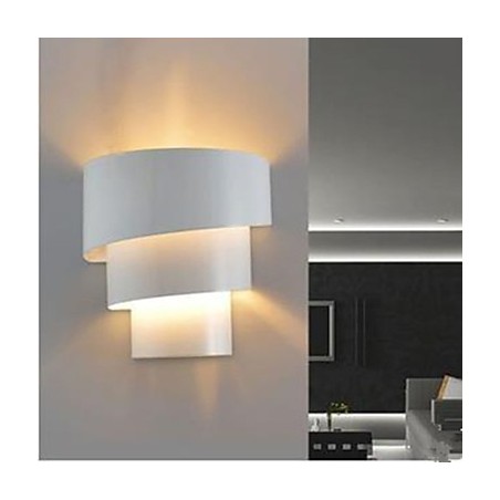 Applique da parete a filo LED moderna in metallo E26/E27