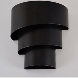 Applique da parete a filo LED moderna in metallo E26/E27