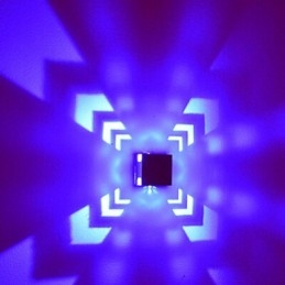 Applique da parete a filo moderna contemporanea LED 6x6x7 cm