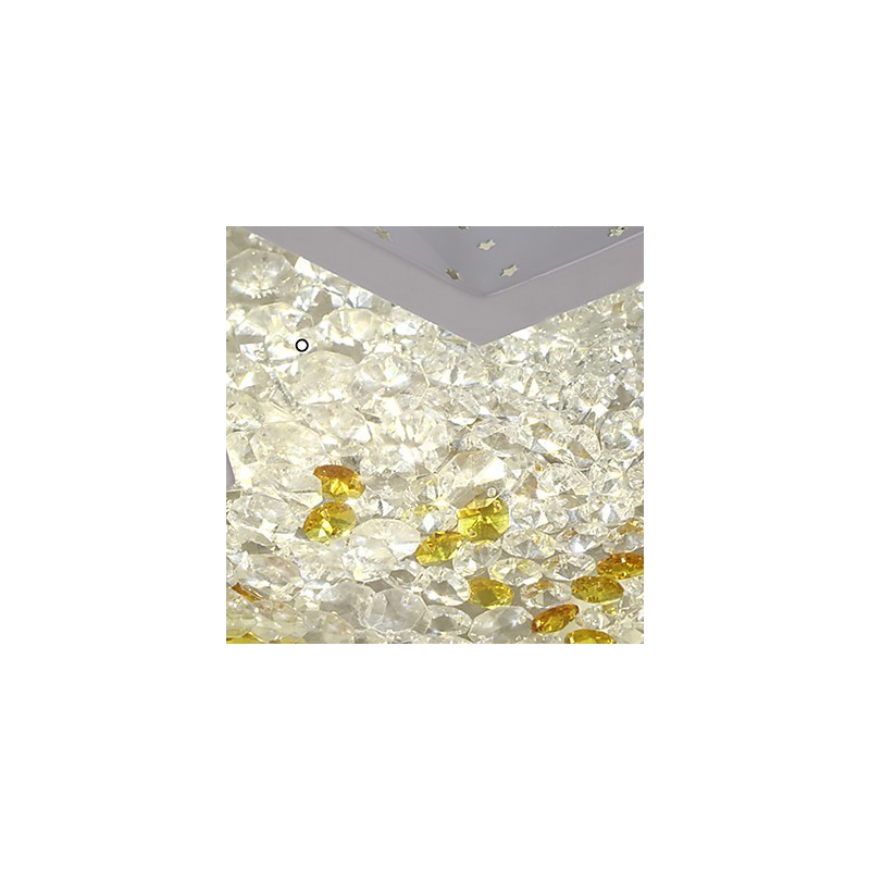 Plafoniera a filo moderna contemporanea in metallo bianco LED 3 luci
