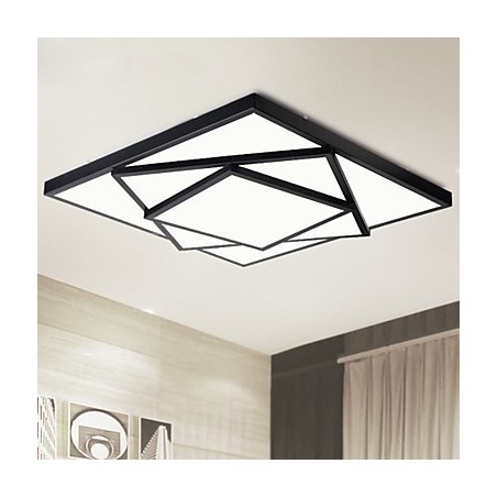 Plafoniera a filo Creative Arts moderna minimalista LED 40 cm nera