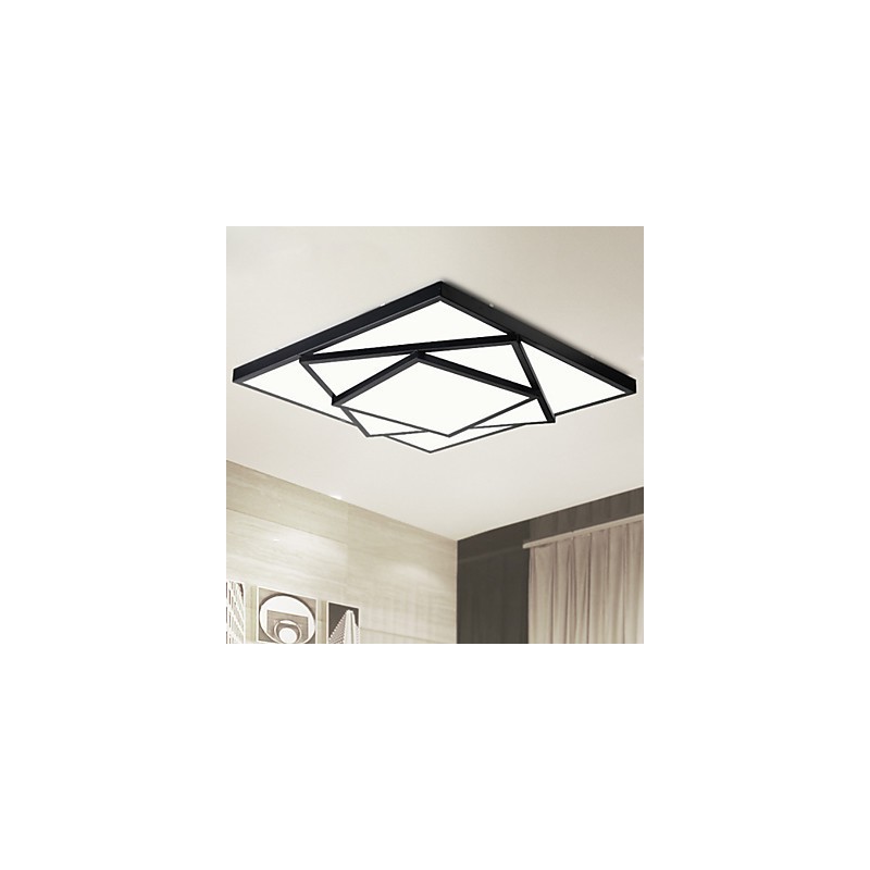 Plafoniera a filo Creative Arts moderna minimalista LED 40 cm nera