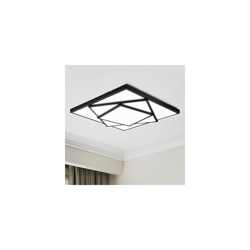 Plafoniera a filo Creative Arts moderna minimalista LED 40 cm nera