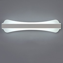Applique da parete LED per bagno moderna bianca 80 cm 24 W