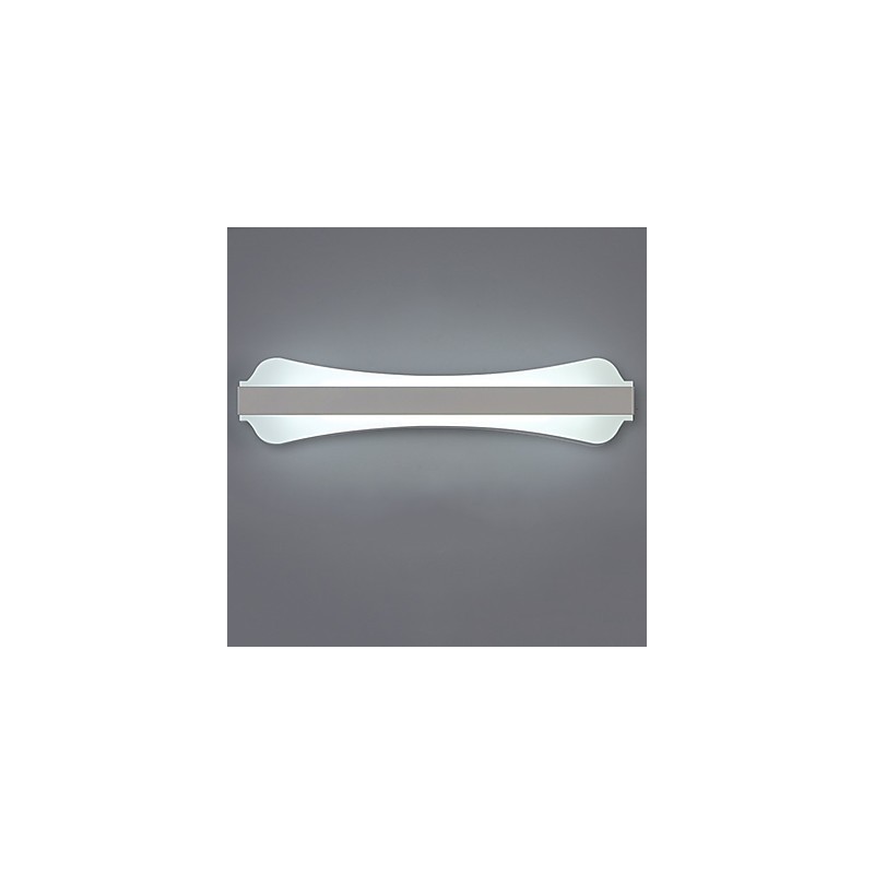 Applique da parete LED per bagno moderna bianca 80 cm 24 W