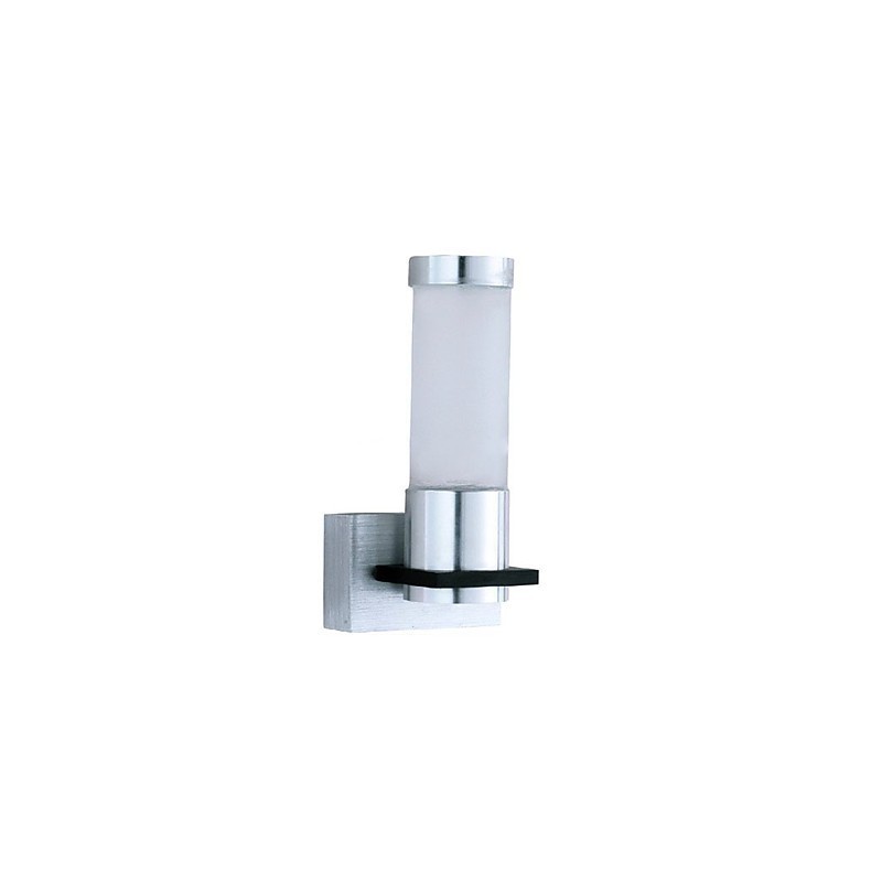 Applique da parete LED mini moderna contemporanea in metallo argento