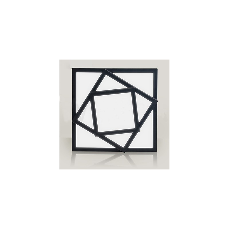 Plafoniera a filo Creative Arts moderna minimalista LED 40 cm nera
