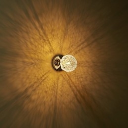 Applique da parete LED Mini Style moderna contemporanea in metallo cromato