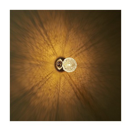 Applique da parete LED Mini Style moderna contemporanea in metallo cromato