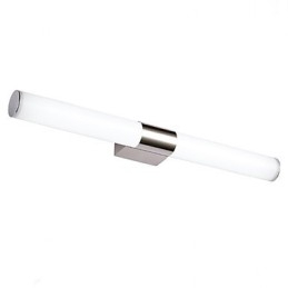 Applique da bagno LED mini moderna in metallo, 12 W, bianco caldo/bianco