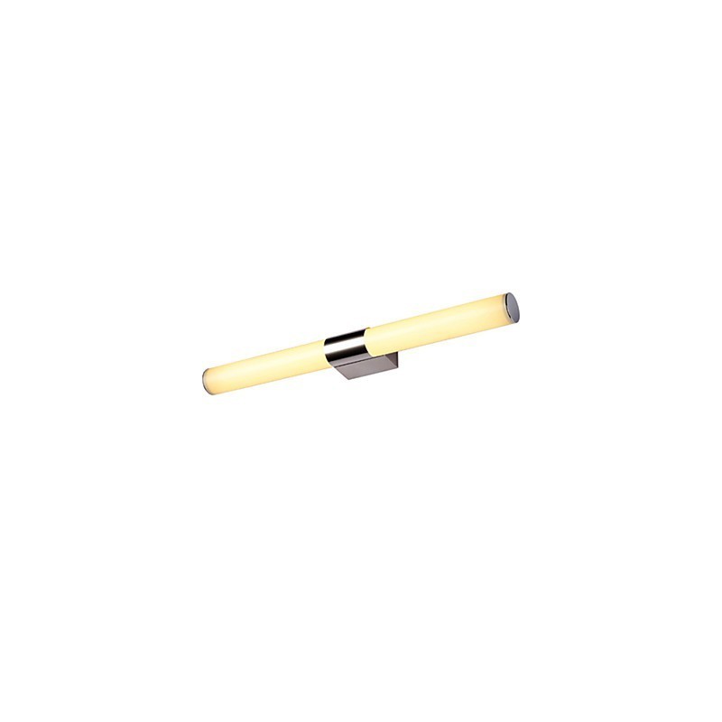 Applique da bagno LED mini moderna in metallo, 12 W, bianco caldo/bianco