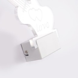 Applique da parete LED moderna in metallo