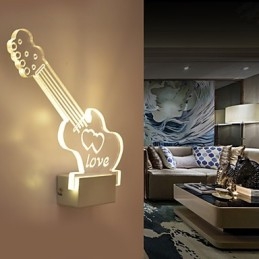 Applique da parete LED moderna in metallo
