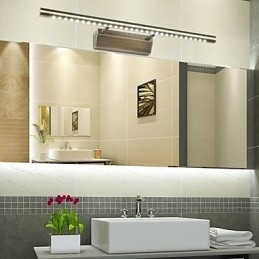 Lampada specchio bagno LED integrato Hardware 55 cm