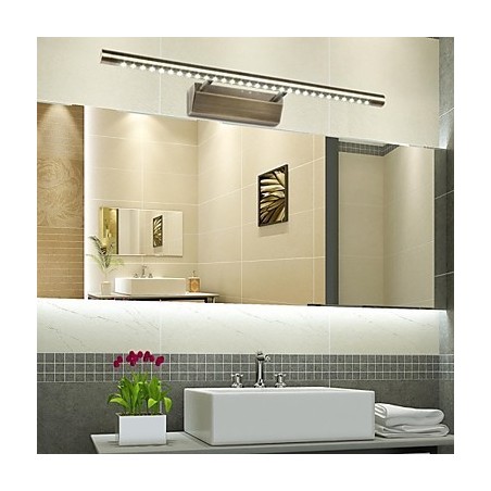 Lampada specchio bagno LED integrato Hardware 55 cm