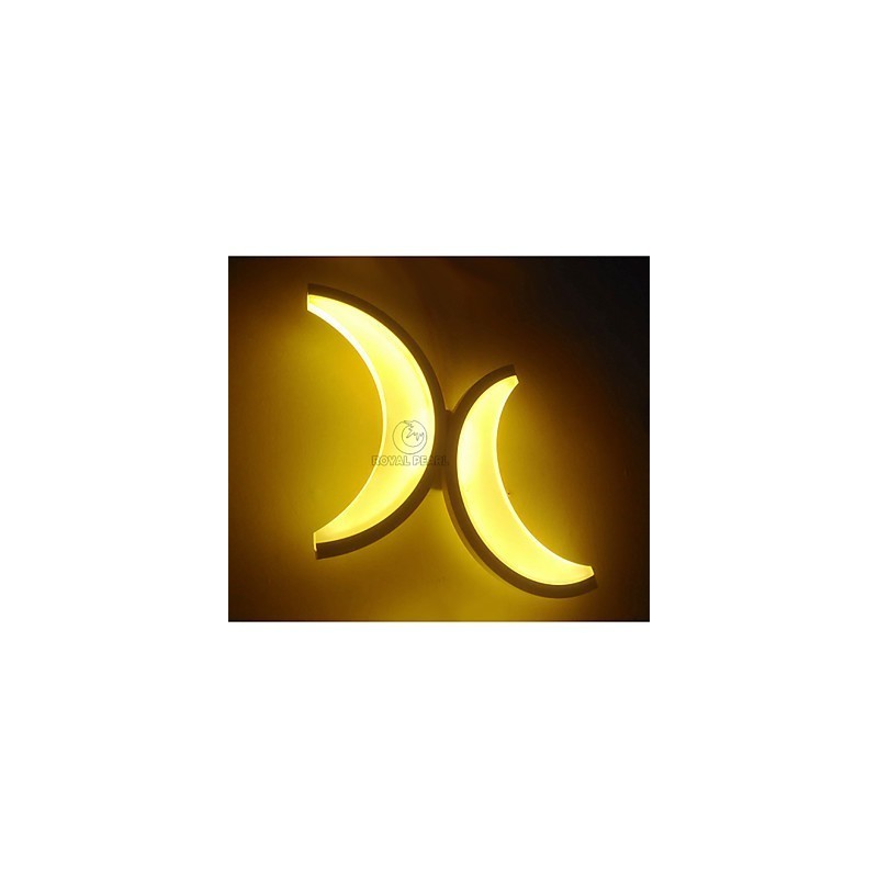 Applique da parete a filo LED 24 W in acrilico 80 mm x 290 mm